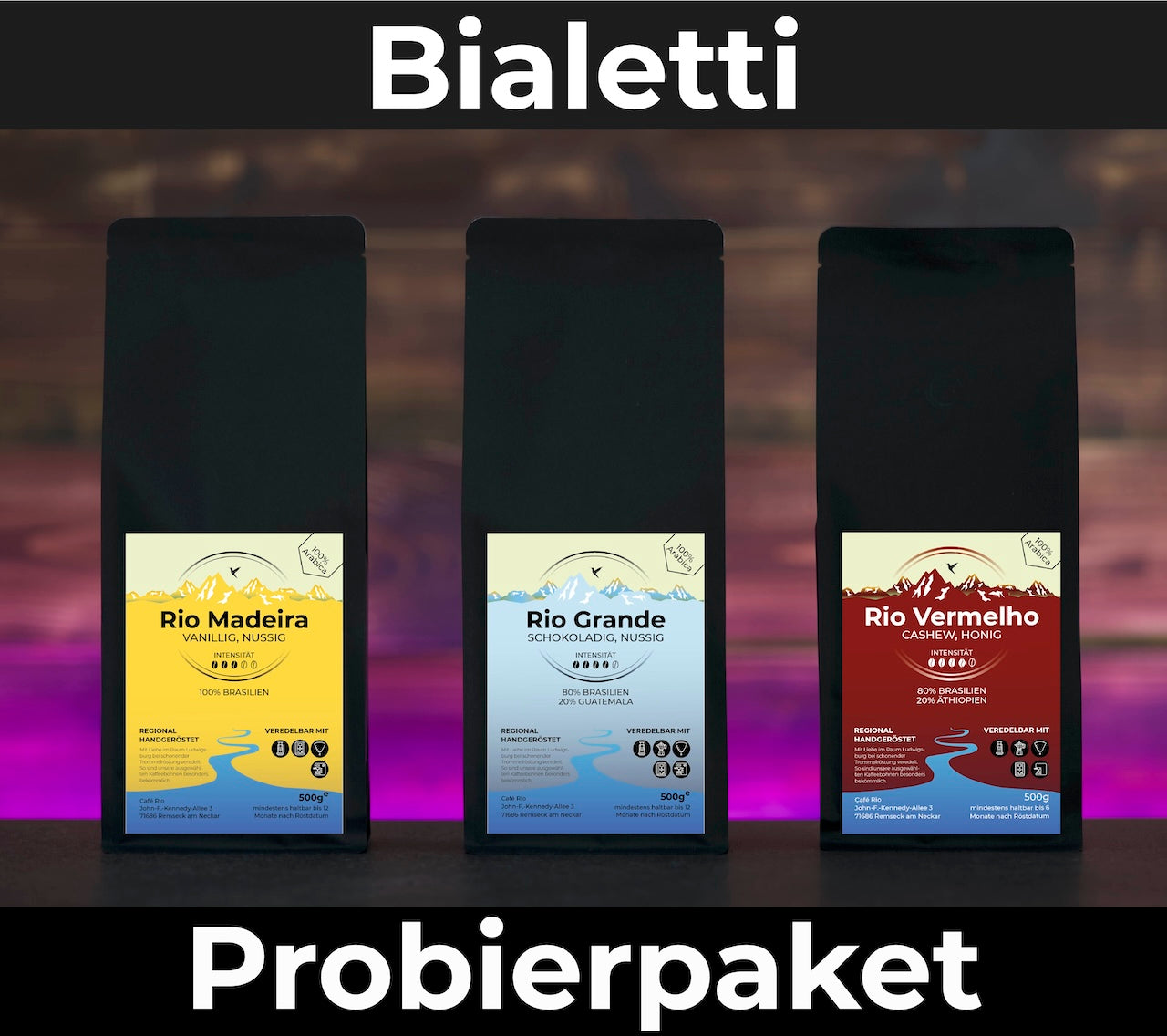 Bialetti Kaffee Probierpaket